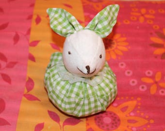 the little white Bunny very cuddly