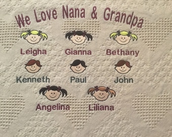 story blanket blanket for dad personalized blanket for
