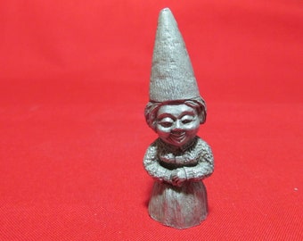 Pewter Elf Gnome Figurine