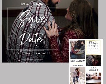 Save the Date Template- Bold