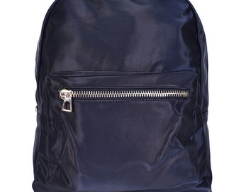 Deadstock 90s Nylon Backpack ~ Black