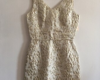 Metallic Sleeveless Dress