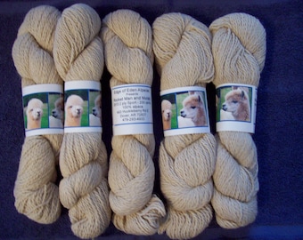 Alpaca Yarn - Rocket Man and Moriah (2 ply sport weight)
