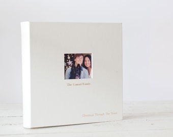 CUSTOM Wedding Guest Book or Photo Album - your photo/art on cover - choose your colors