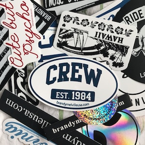 12 Brandy Melville Stickers