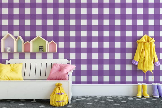 Buffalo Plaid Removable Wallpaper Plaid Peel And Stick Buffalo Plaid Removable Wallpaper Plaid Peel And Stick