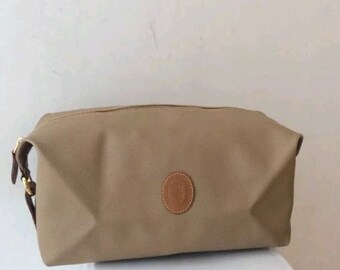 Trussardi bag in mustard canvas bag