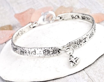 I Am Not Afraid Bracelet-- Romantic Bracelet - Handmade Jewelry - B249
