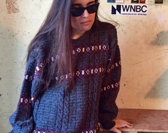 Vintage Alpaca Wool Sweater London Fog