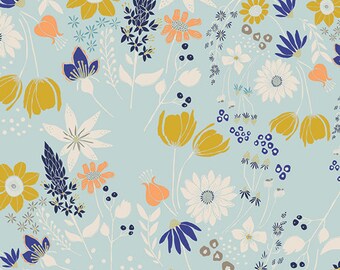 Gramercy Central Park in Breeze, Leah Duncan, Art Gallery Fabrics, 100% Cotton Fabric, GRA-3500