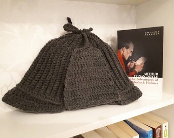 Sherlock Holmes Style Deerstalker Hat