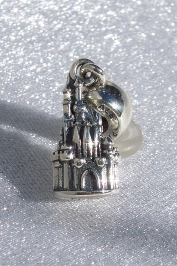 pandora disney cinderella castle bracelet charm whimsical silver 925 ale disney parks gift ideas 791958 from jewelselagant on etsy studio