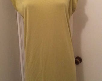 BCBG Green asymmetrical dress sz xs