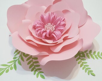 Paper Flower Template PDF Digital Version