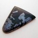 Very Rare Magnetite in Black Jade cabochon