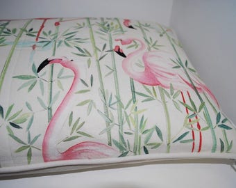 Pink flamingos Cushion cover