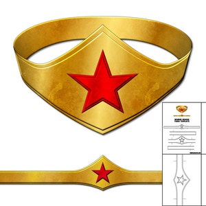 Tiara de mujer maravilla | Etsy