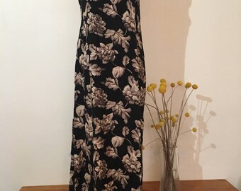 Vintage floral cotton dress