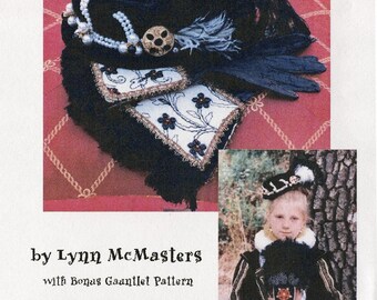 Women's and Young Ladies' Elizabethan Italian Bonnet & Gauntlet Sewing Pattern by Lynn McMasters # 5