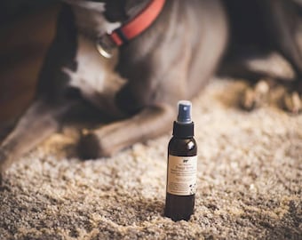 Doggy Spray! All Natural, non-toxic spray for Dogs-Hot Spots-Itching-Rashes-Cuts-Hair Loss-Skin Irritations-Flea & Tick Repellent