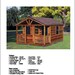 20' x 16' Outdoor Structure Building / Cabin Shed Plans/ Blueprints, Material List and Step-by- Step Instructions Included, Design 62016