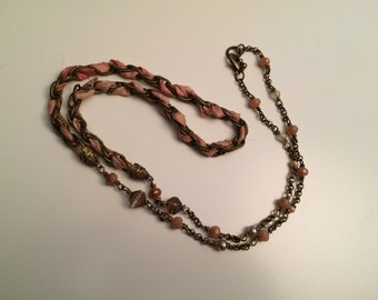 Silk Sari Necklace