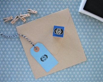 Third Eye Chakra Stamp. Chakra Stamp. Chakra Rubber Stamp. Chakra Symbol. Sixth Chakra Stamp. Indigo Blue Chakra Stamp. Ajna Chakra Stamp.