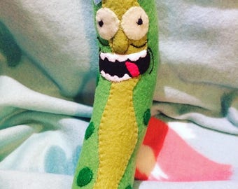 Rick and Morty Inspired Pickle Rick Plush