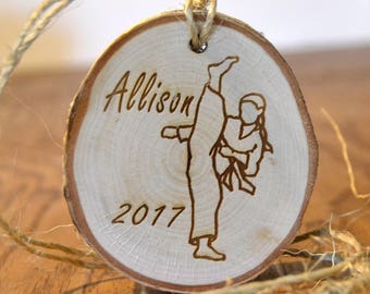 karate ornament