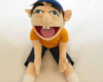 Special Sam Puppet, Special Sam, needs a hand. Sam is a special puppet that needs a home. Toys for autism