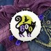 Halloween Cat Cross Stitch Pattern, Spooky Cross Stitch, Modern Halloween Needlework, Trick Or Treat, DIY Halloween Chart, Halloween XStitch