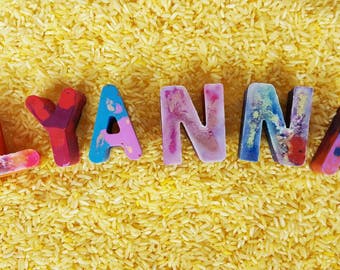 Personalized Crayon Set / Custom Name Crayons