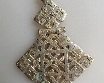 Hinged Ethiopian Coptic Cross Pendant, cross pendant, Ethiopian pendant, hinged pendant