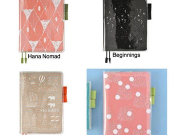 Hobonichi Techo cover on cover for cousin