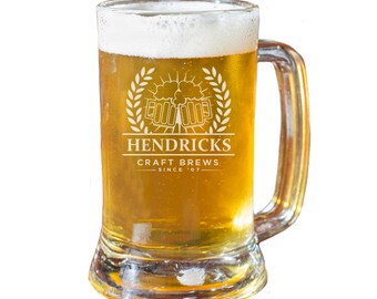 Personalized Beer Mugs, Engraved Beer Mug, Groomsmen Beer Mug, Gift for Groomsmen, Beer Gift, Beer Stein, Dad Beer Mug