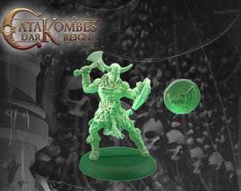 Figurine héros barbare : Torgils evolution