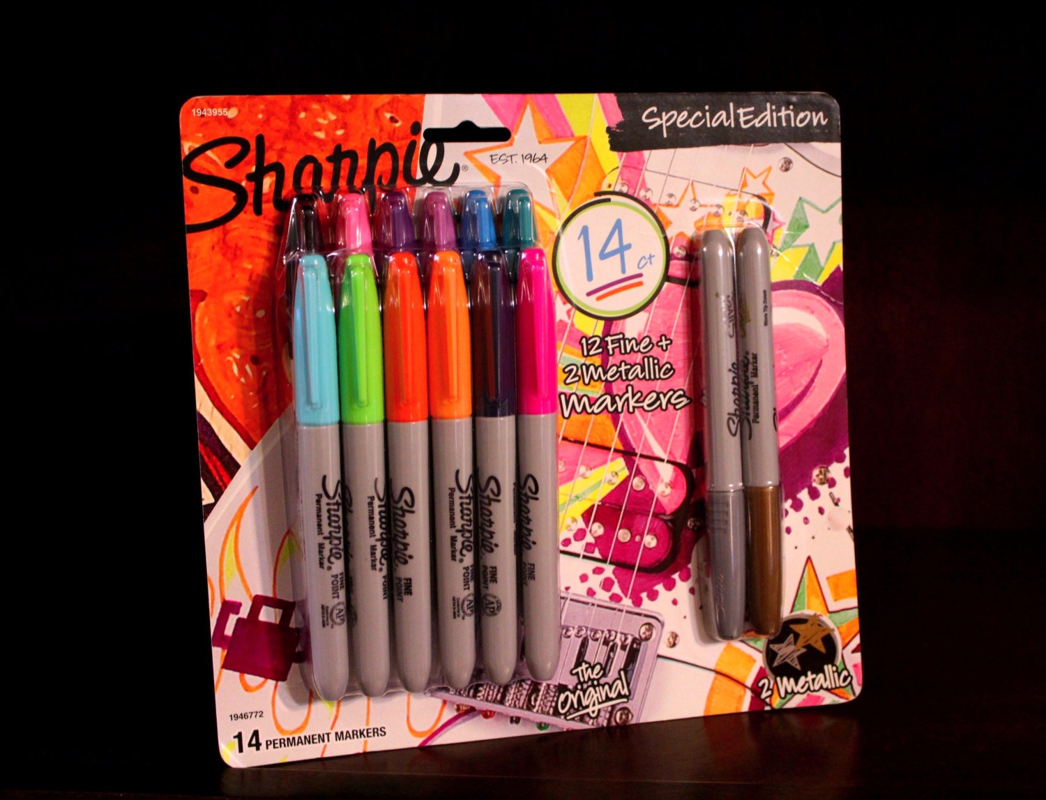 14 Count Sharpie Markers LIMITED EDITION Metallic Special
