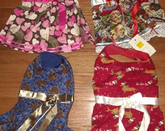 4 dresses only 1 of each left 4 for 25 dollars made and ready to ship size x small