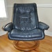Ekornes Stressless Scandinavian Leather Chair Recliner Made in Norway