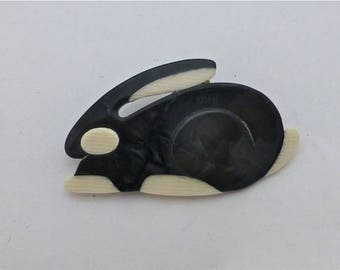 Monochrome Rabbit by Lea Stein