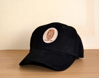 Casquette bleu noir/verte avec écusson - Black/green cap - Homme et femme (unisexe)