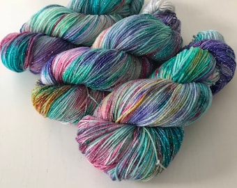 Superwash Merino Sock Weight UNICORN HAIR