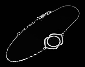 Sterling Silver Ajna (3rd eye) Chakra Yoga Bracelet