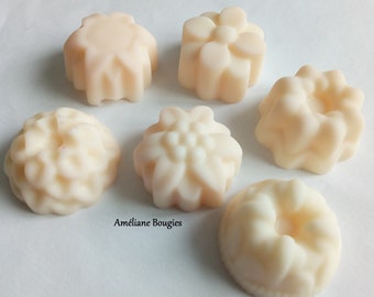 Scented with jasmine wax