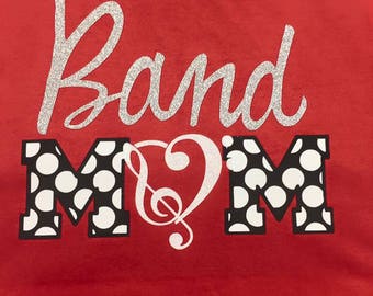 etsy band mom shirt