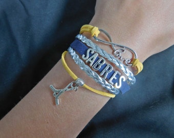Buffalo Sabres Wrap Bracelet