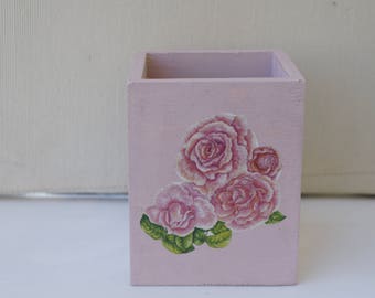 Decorative Wooden Cutlery-holder