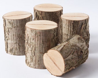 10 Rustic Place Card Holders, table number holder, nut-tree wedding table decor, rustic table number holder, woodland wedding centerpiece