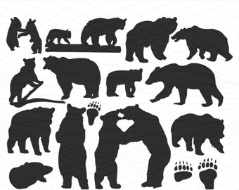 Free Free 134 Black Baby Bear Svg SVG PNG EPS DXF File