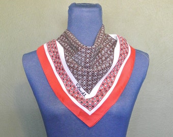 70s Paoli Acetate Scarf, Paisley
